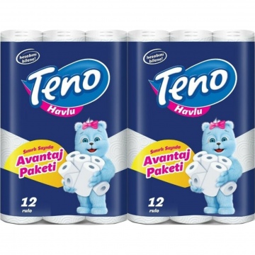 Teno Kağıt Havlu 12 Li